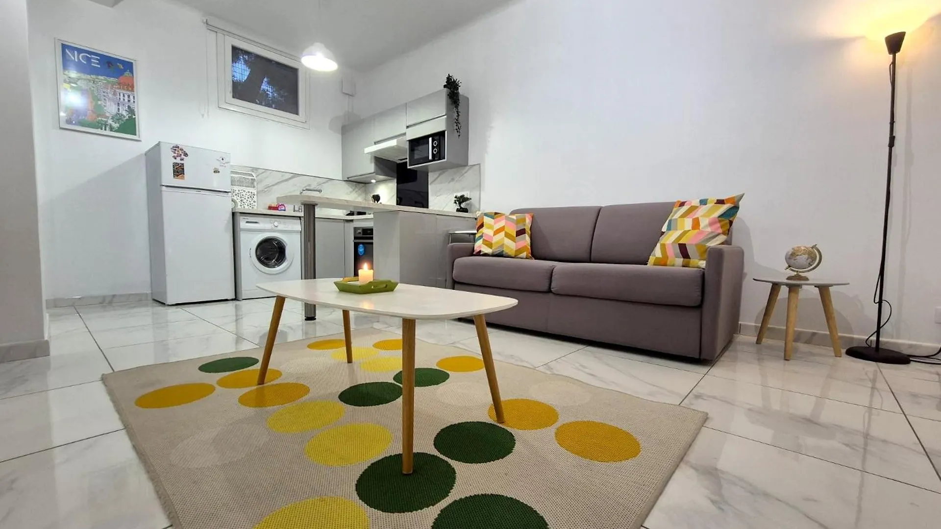 Studio Renove Au Centre Ville Nice