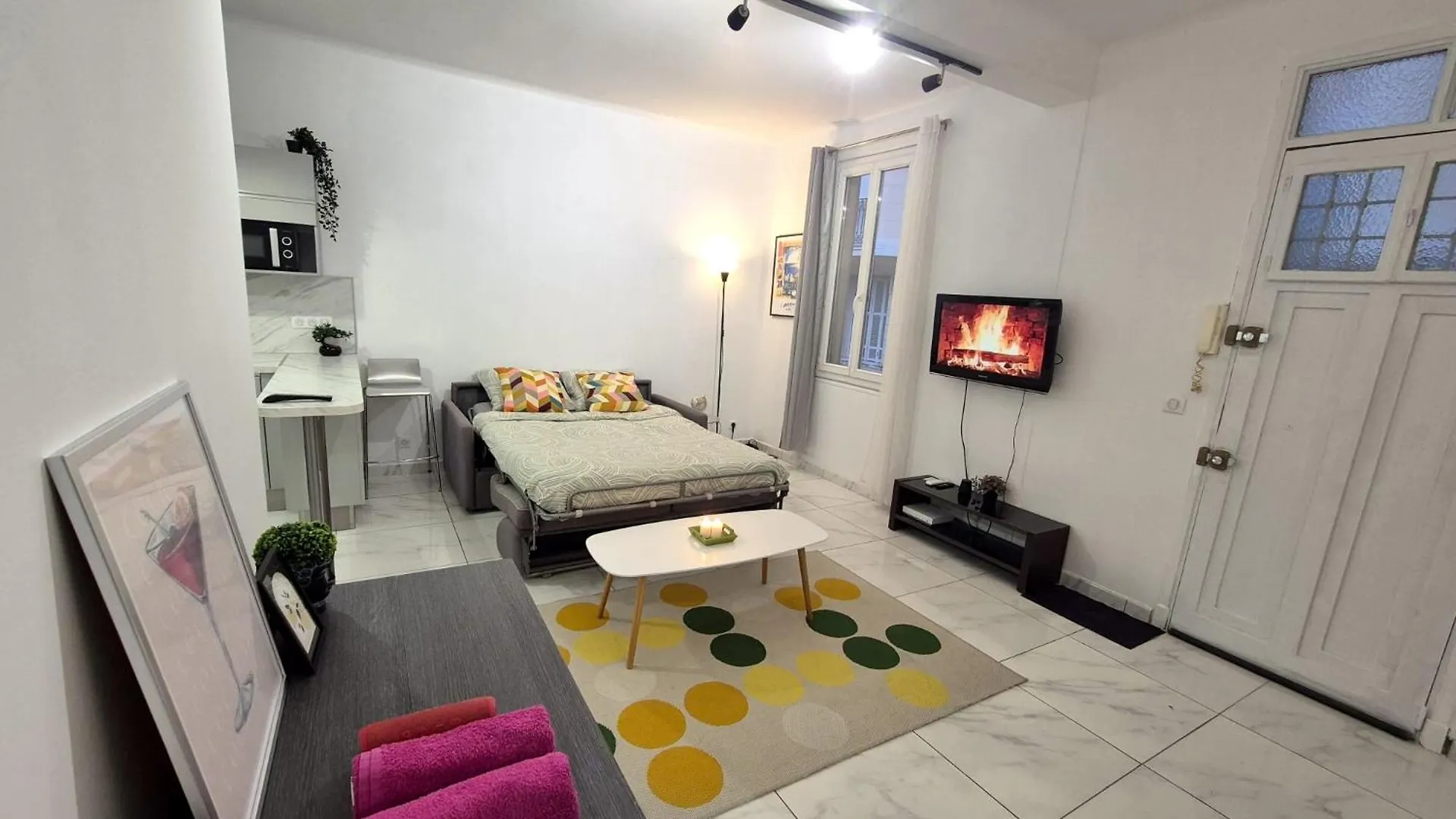 Studio Renove Au Centre Ville Nice Apartment